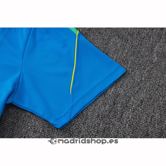 Chandal del Brasil Manga Corta 26-27 Azul - Pantalon Corto